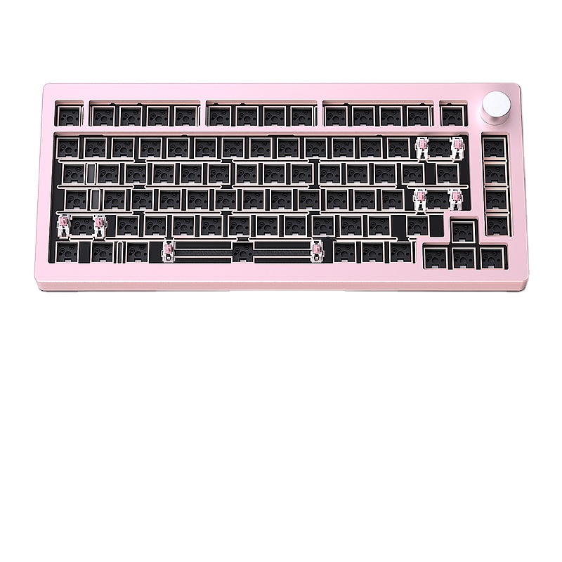 Mechanical Keyboard Barebone Aluminum Gasket 75 - HJSDZHI AL75V2 Kit Keyboard Mekanik Aluminium