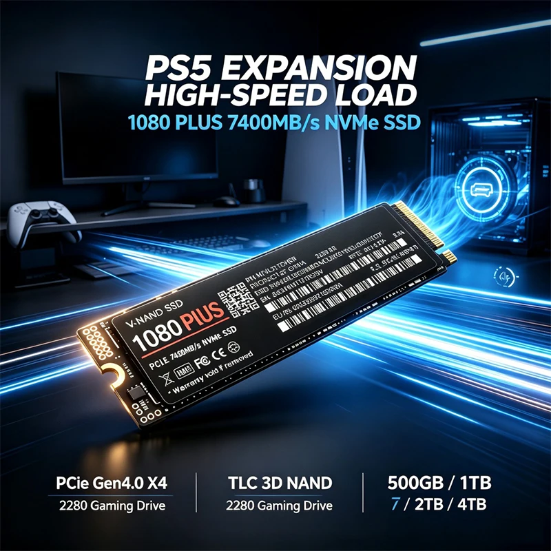 M.2 Nvme 4Tb Pcie 4.0 Ssd - SSD Gaming M.2 NVMe 1080 PLUS