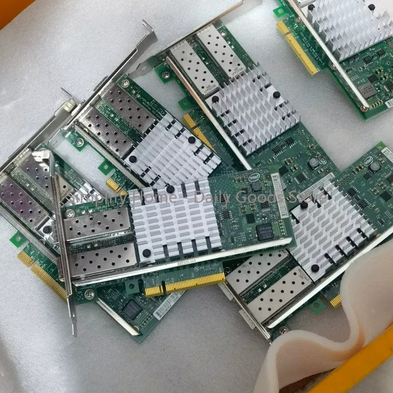 10Gb Sfp+ Pcie Network Card Dual Port - Kartu Jaringan Fiber 10G X520-SR2 JL82599ES
