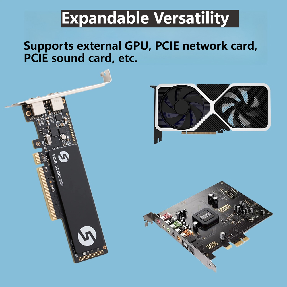 Dock Kartu Grafis Oculink eGPU - External Gpu Dock Pcie 4.0 Oculink ulasan dan harga