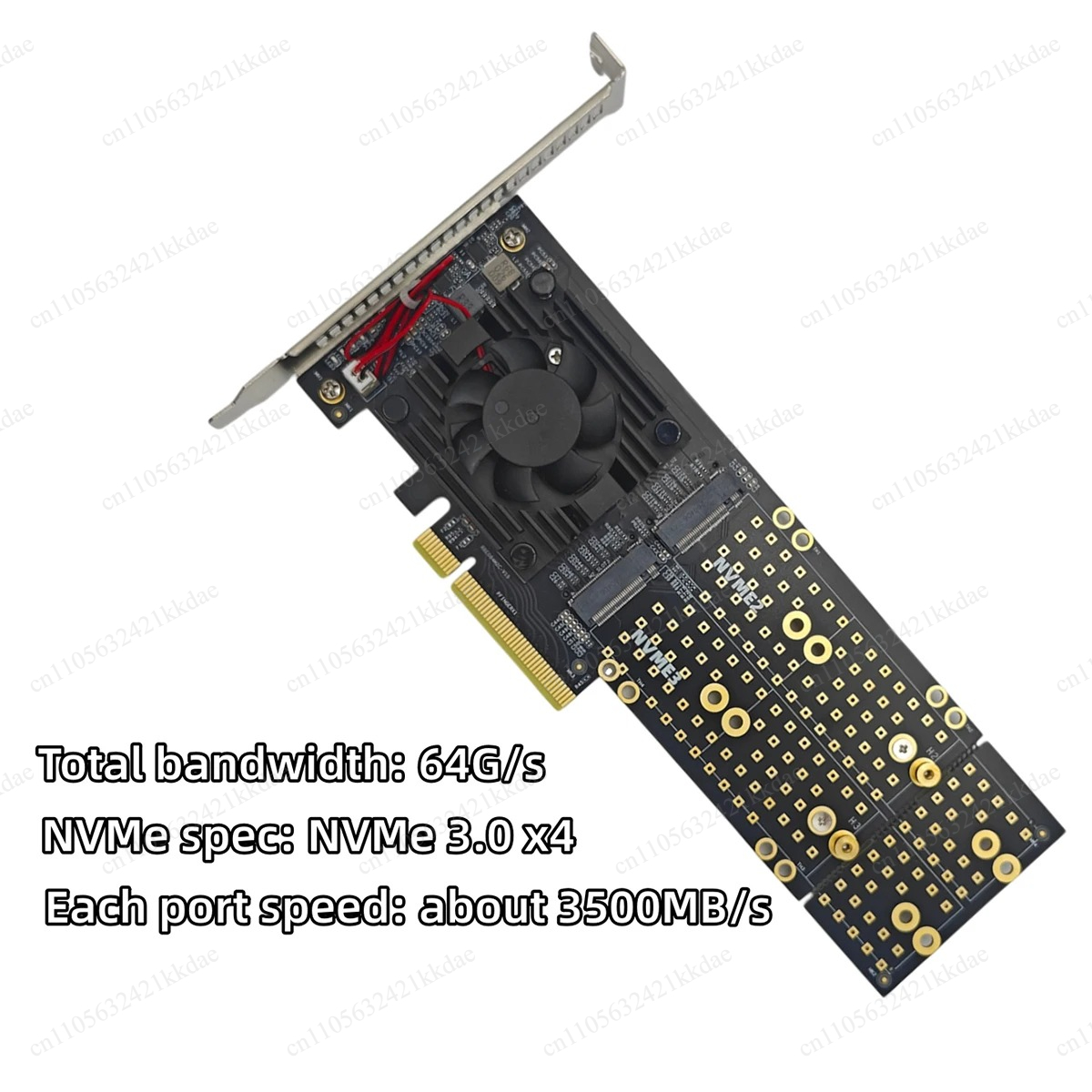 TIDAK PERLU PCIe Bifurcation P - Quad M.2 Nvme Pcie Bifurcation Card ulasan dan harga