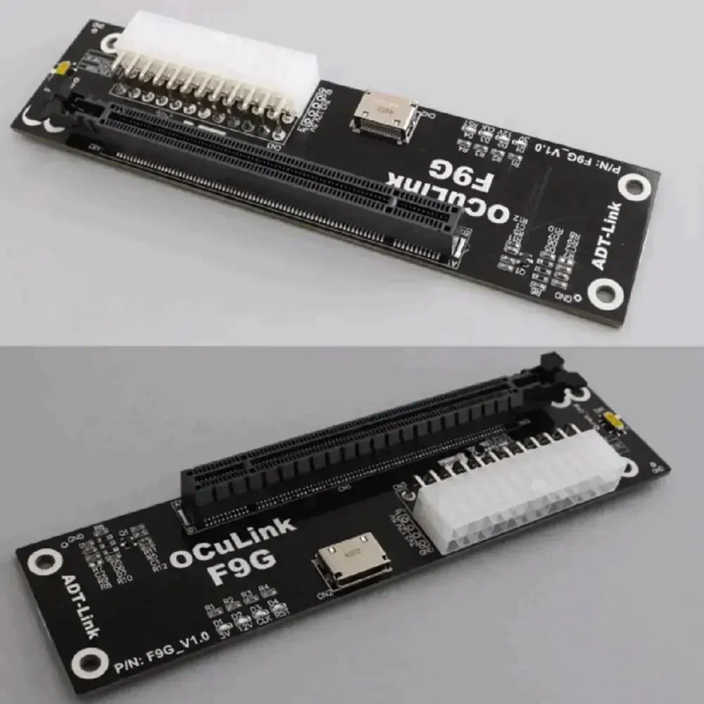 F9G 64Gbps OcuLink ke PCIE 4.0 - External Gpu Dock Pcie 4.0 Oculink ulasan dan harga
