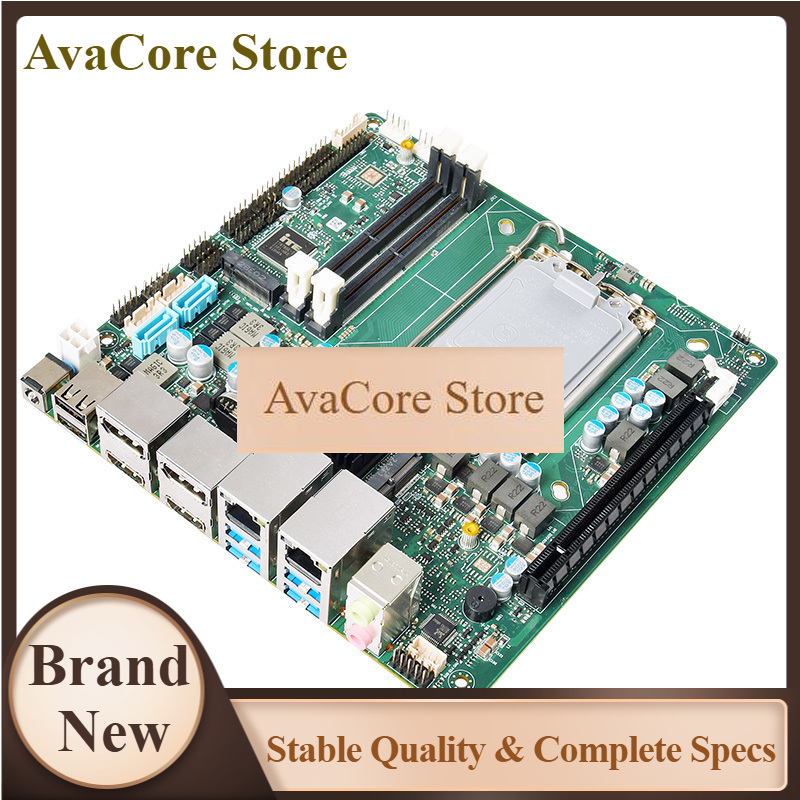 Motherboard AvaCoreITX610B Min - Lga 1700 Ddr5 Itx Motherboard ulasan dan harga