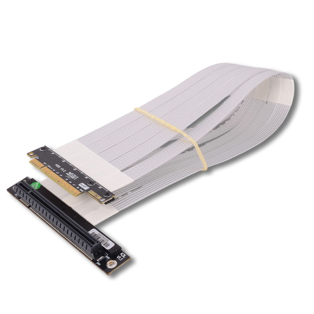 Kabel Ekstensi Riser ADT-Link  - Pcie 4.0 X16 Riser Cable 90 Degree ulasan dan harga