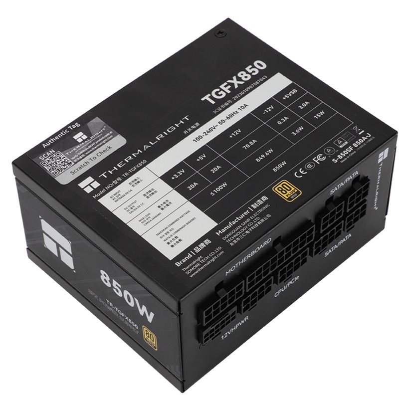 Thermalright TR-TGFX850 SFX Go - Sfx Power Supply 850W Gold ulasan dan harga