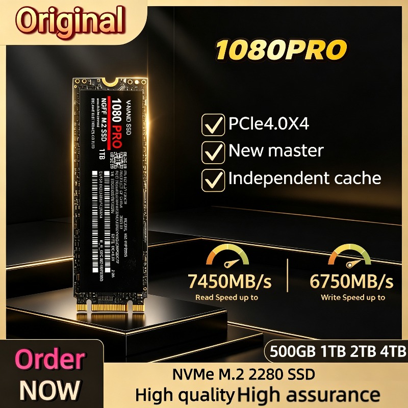 100% original 1080PRO dengan P - M.2 Nvme 4Tb Pcie 4.0 Ssd ulasan dan harga