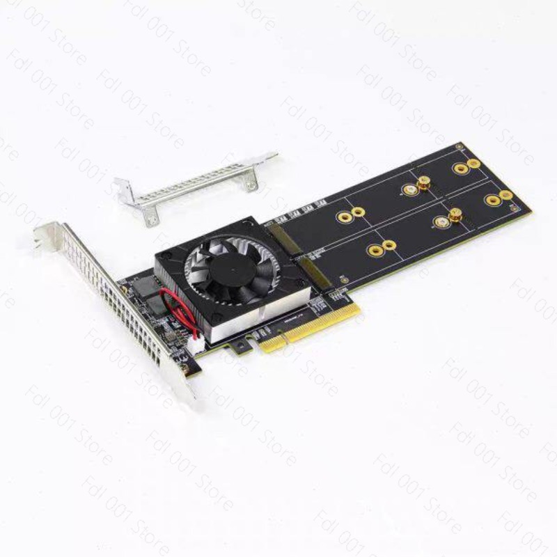 TIDAK PERLU PCIe Bifurcation P - Quad M.2 Nvme Pcie Bifurcation Card ulasan dan harga