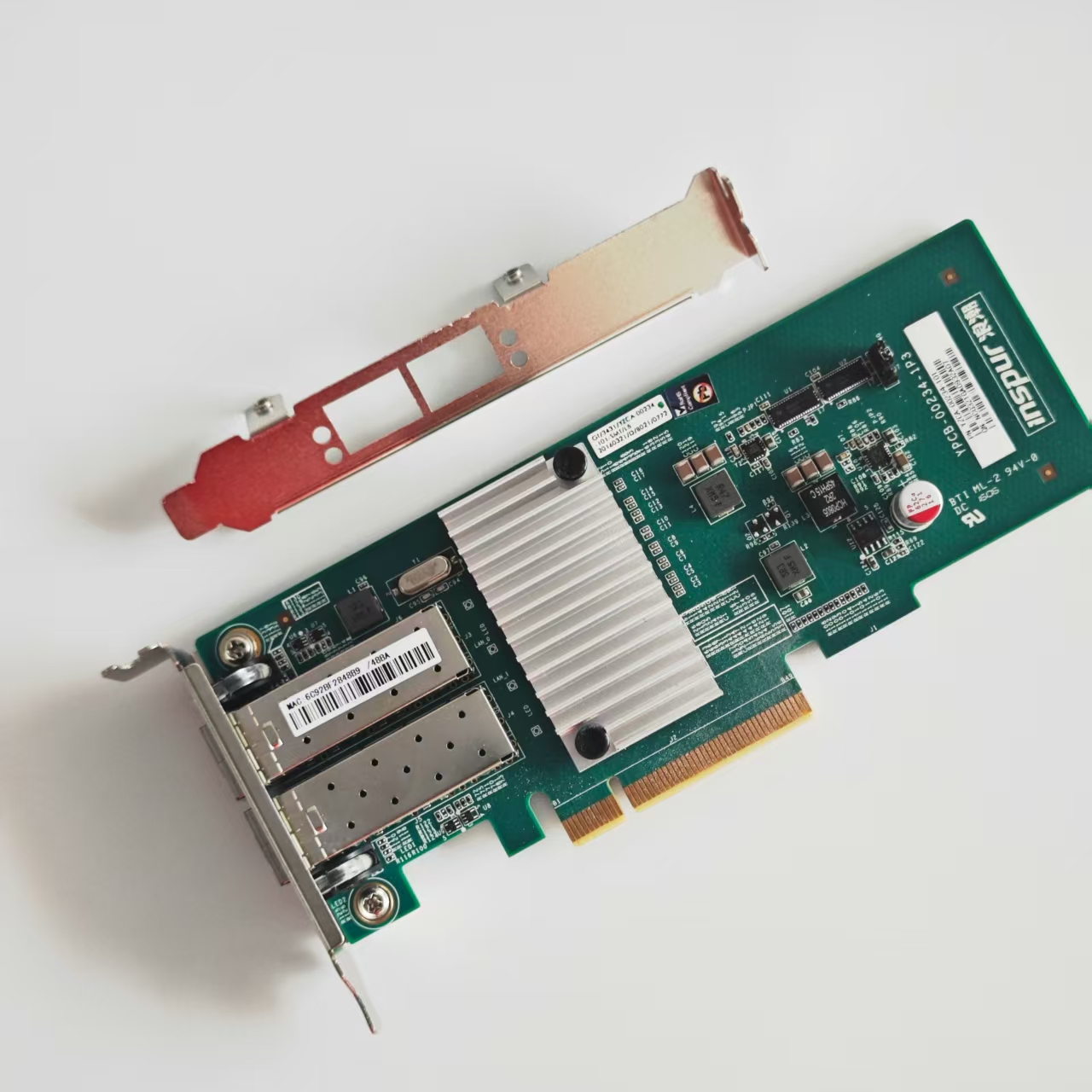 NIC Kartu Jaringan 10Gb SFP+ P - 10Gb Sfp+ Pcie Network Card Dual Port ulasan dan harga