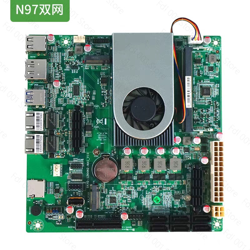 Motherboard N100 Dual 2.5G 10G - Nas Motherboard N100 6 Sata ulasan dan harga