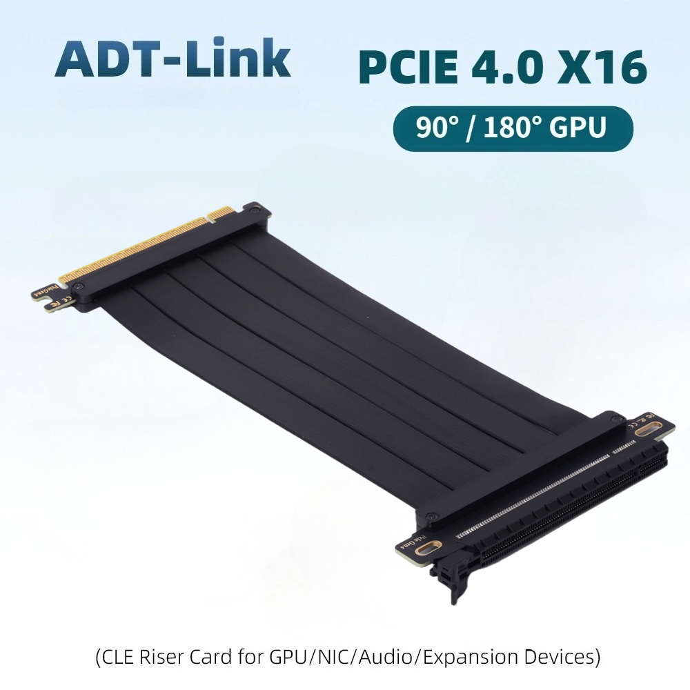 Kabel Riser Universal Ultra PC - Pcie 4.0 X16 Riser Cable 90 Degree ulasan dan harga