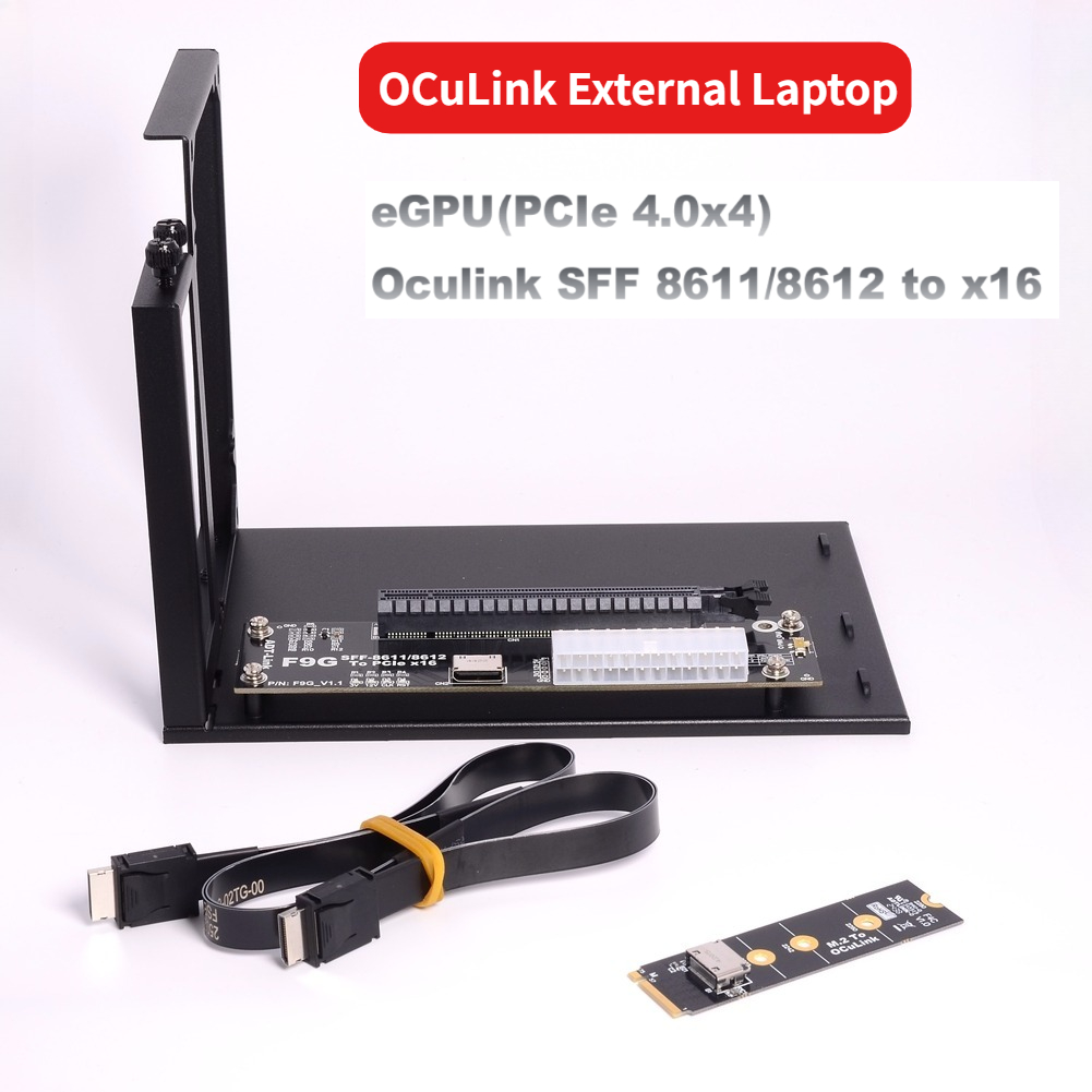 Dock GPU Eksternal F9G-BK7 EGP - External Gpu Dock Pcie 4.0 Oculink ulasan dan harga