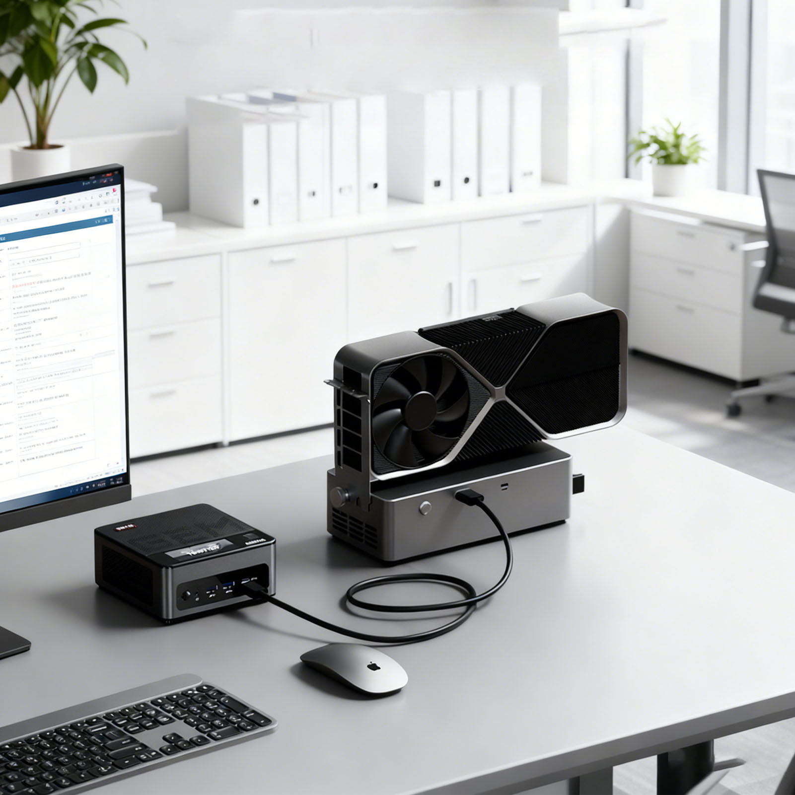 Dock GPU Eksternal 800W PSU PC - External Gpu Dock Pcie 4.0 Oculink ulasan dan harga