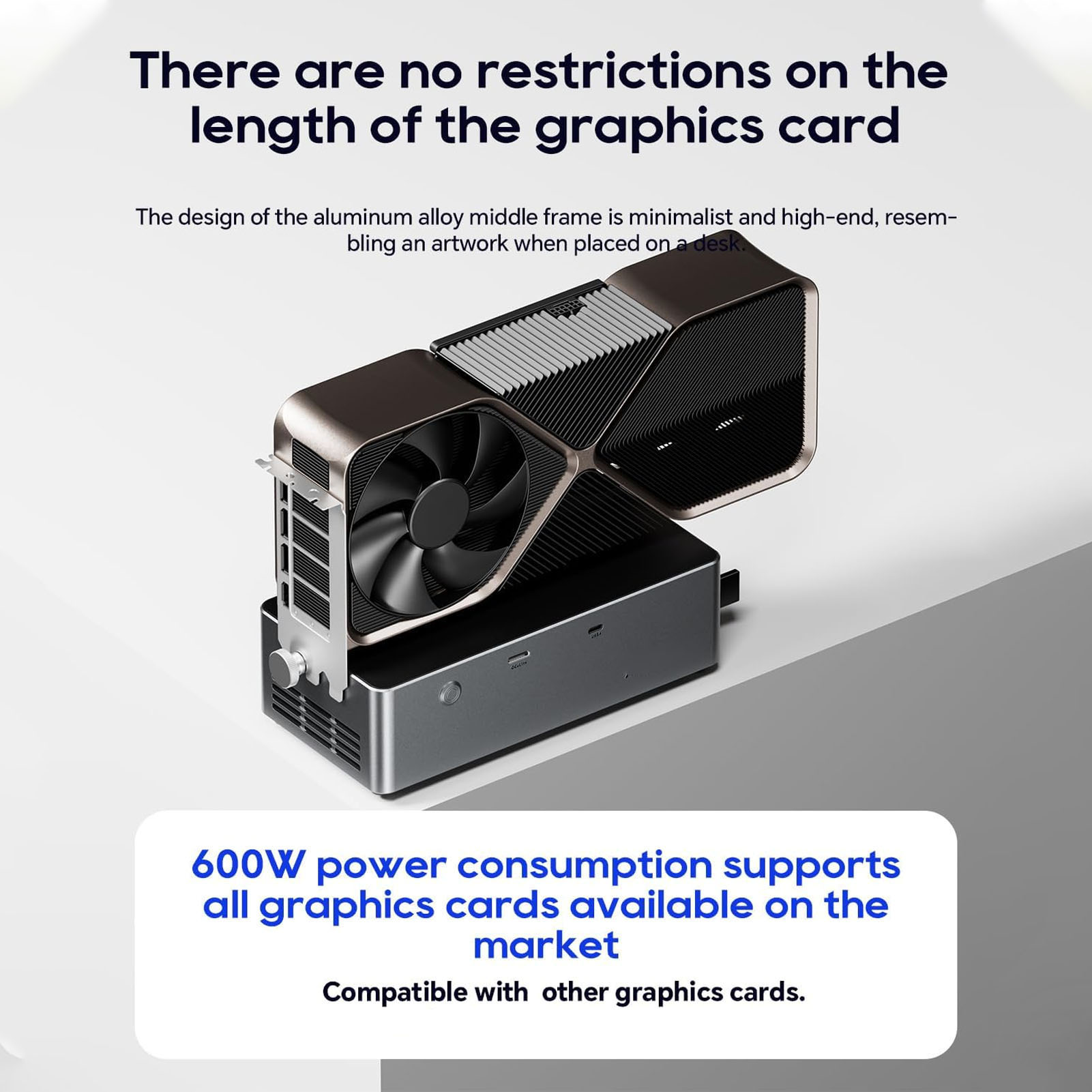 Dock GPU Eksternal 800W PSU PC - External Gpu Dock Pcie 4.0 Oculink ulasan dan harga
