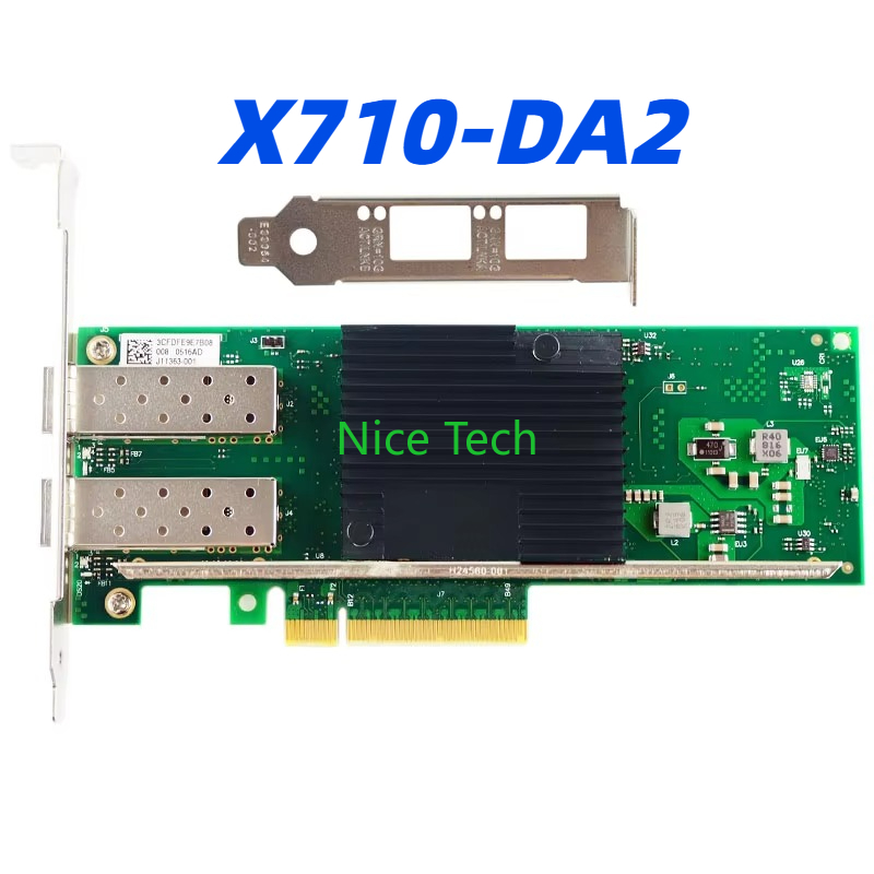 X710-DA2 kartu antarmuka jarin - 10Gb Sfp+ Pcie Network Card Dual Port ulasan dan harga
