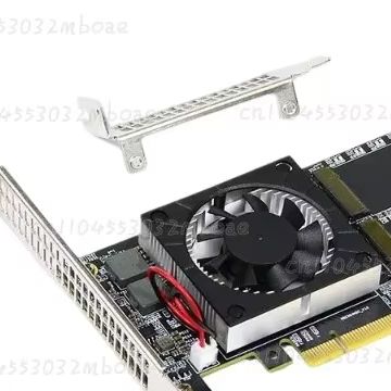 Chip PEX8747 PCIe 3.0 X8 Quad  - Quad M.2 Nvme Pcie Bifurcation Card ulasan dan harga